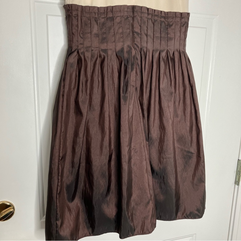 Jessica Howard cream and brown dress size 10 - Picture 4 of 10